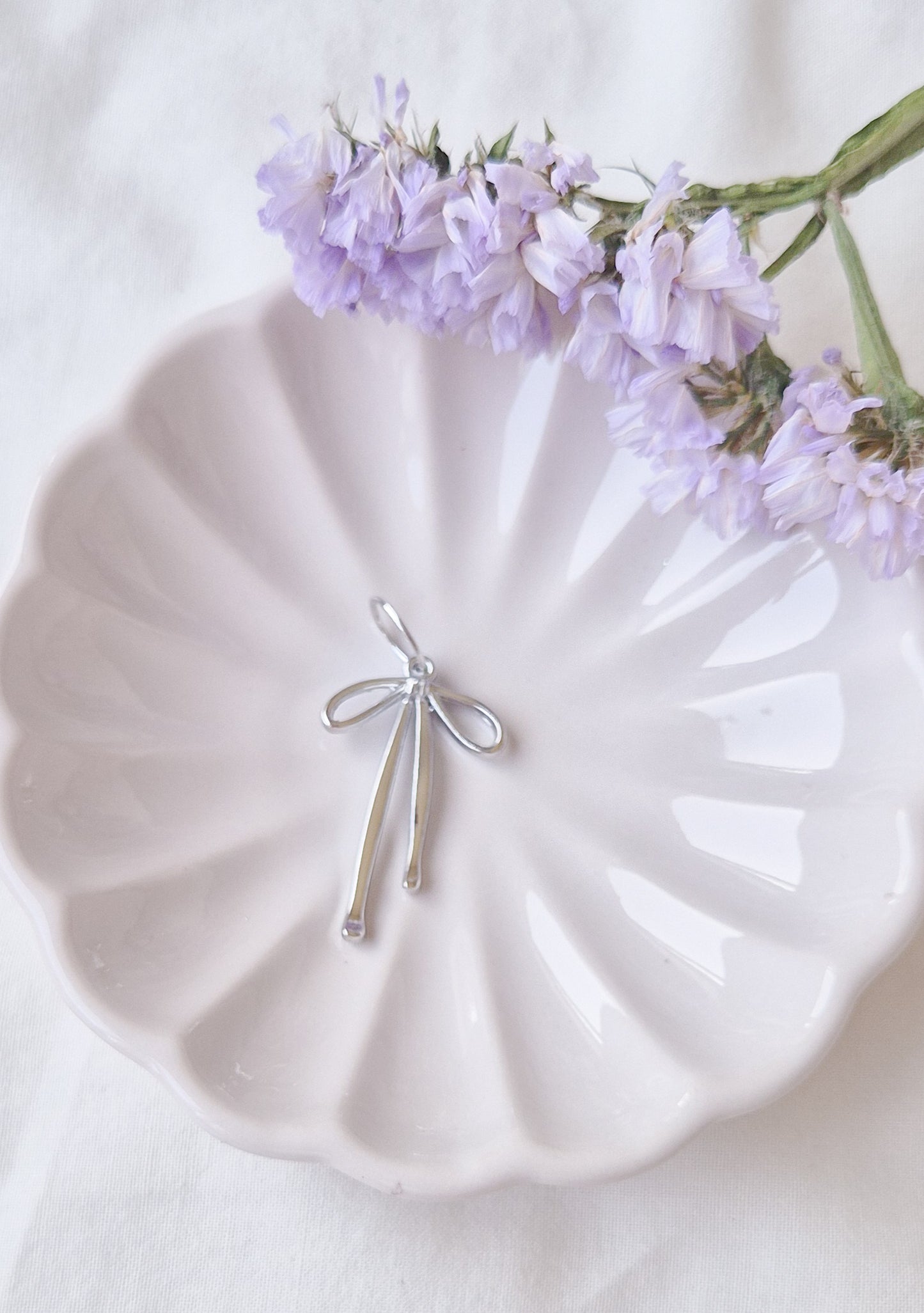 Sløyfe Sølv Maskemarkør