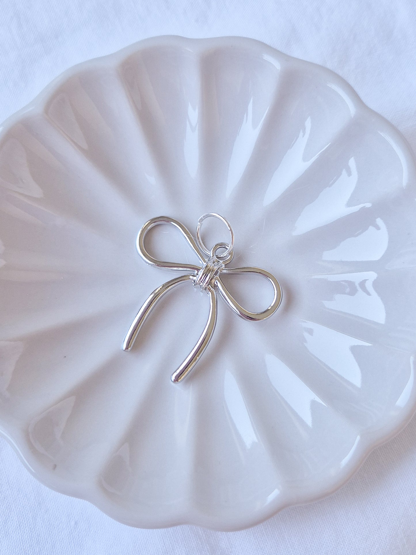 Sløyfe Sølv Stor Maskemarkør