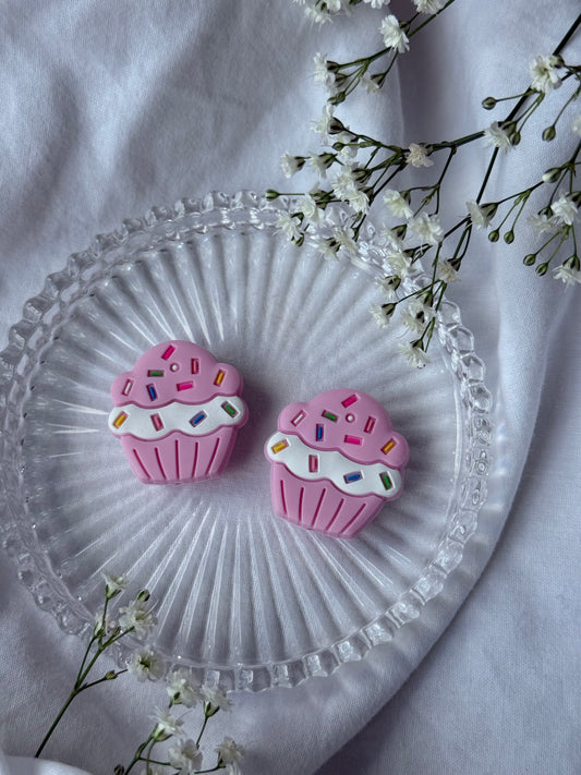 Cupcake Lyserosa Maskestopper