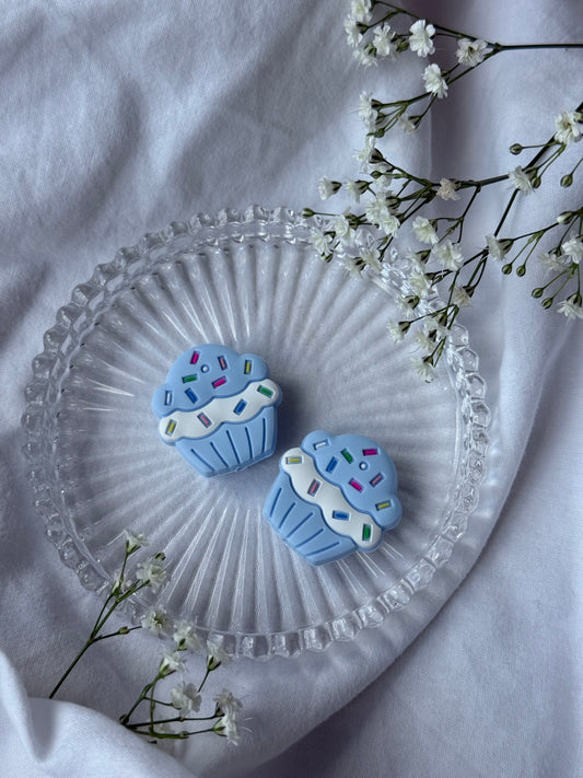 Cupcake Blå Maskestopper