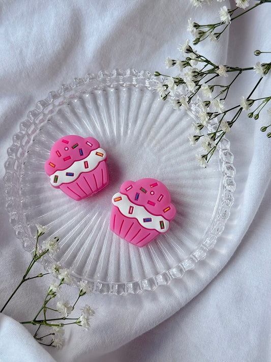 Cupcake Rosa Maskestopper