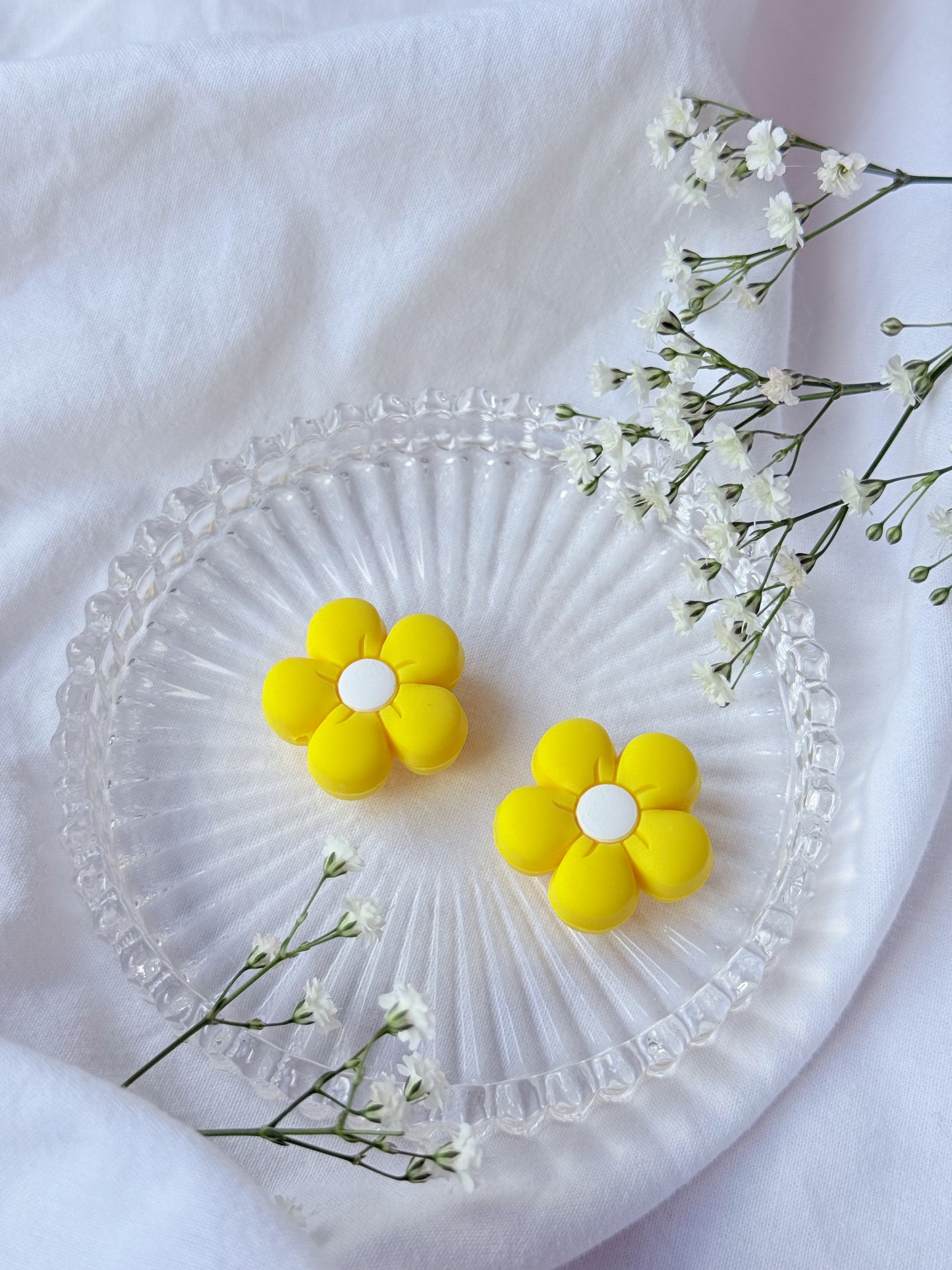 Blomst Maskestopper Gul