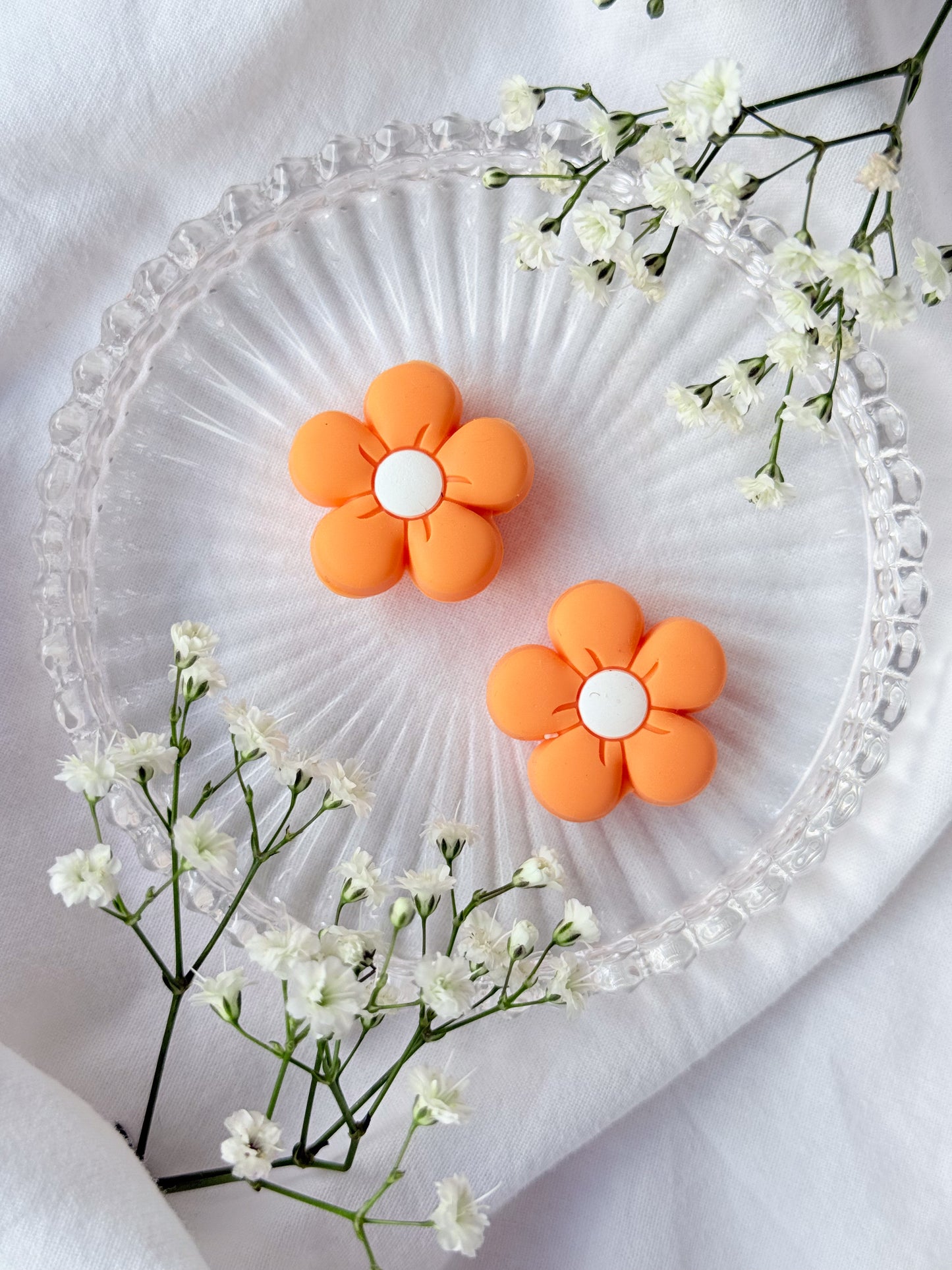 Blomst Maskestopper Oransje