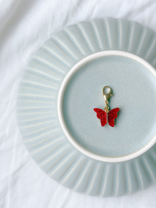 Sommerfugl Rød Maskemarkør